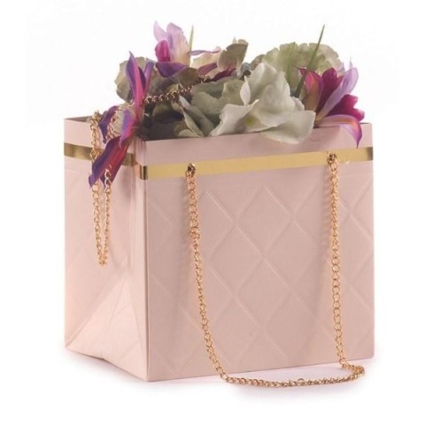 BORSINA 16X12XH15 ROSA CON CAT